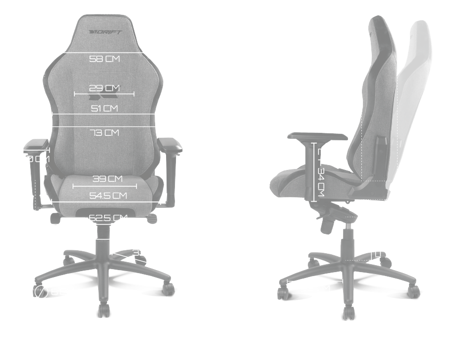 Drift DR175 y DR275, nuevas sillas gaming ergonómicas